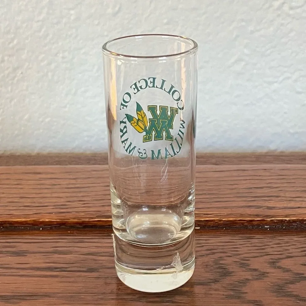 Vintage College of William & Mary Shot Glass